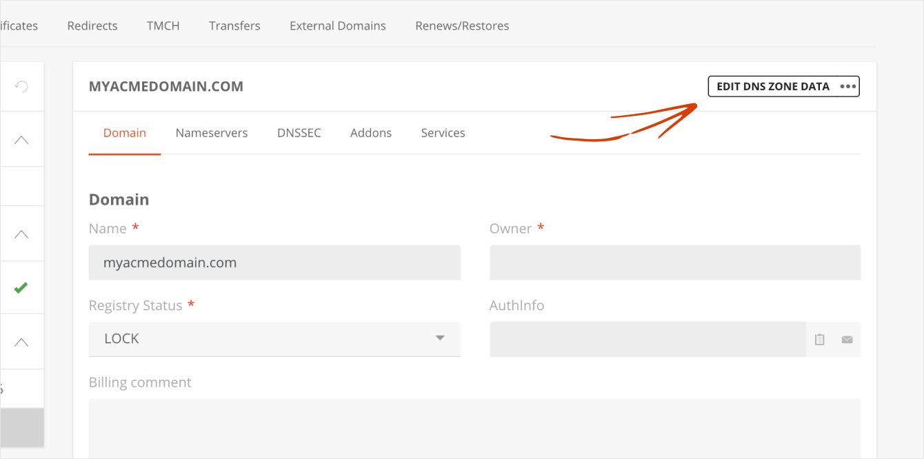 DNS Zones